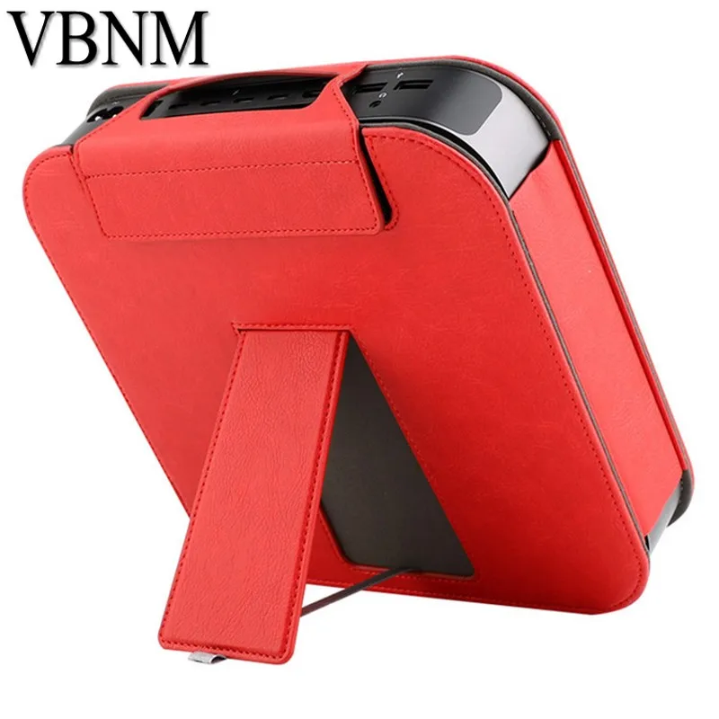 

leather bag For MAC mini Protective cover for desktop computer host computer protection machine dust jacket