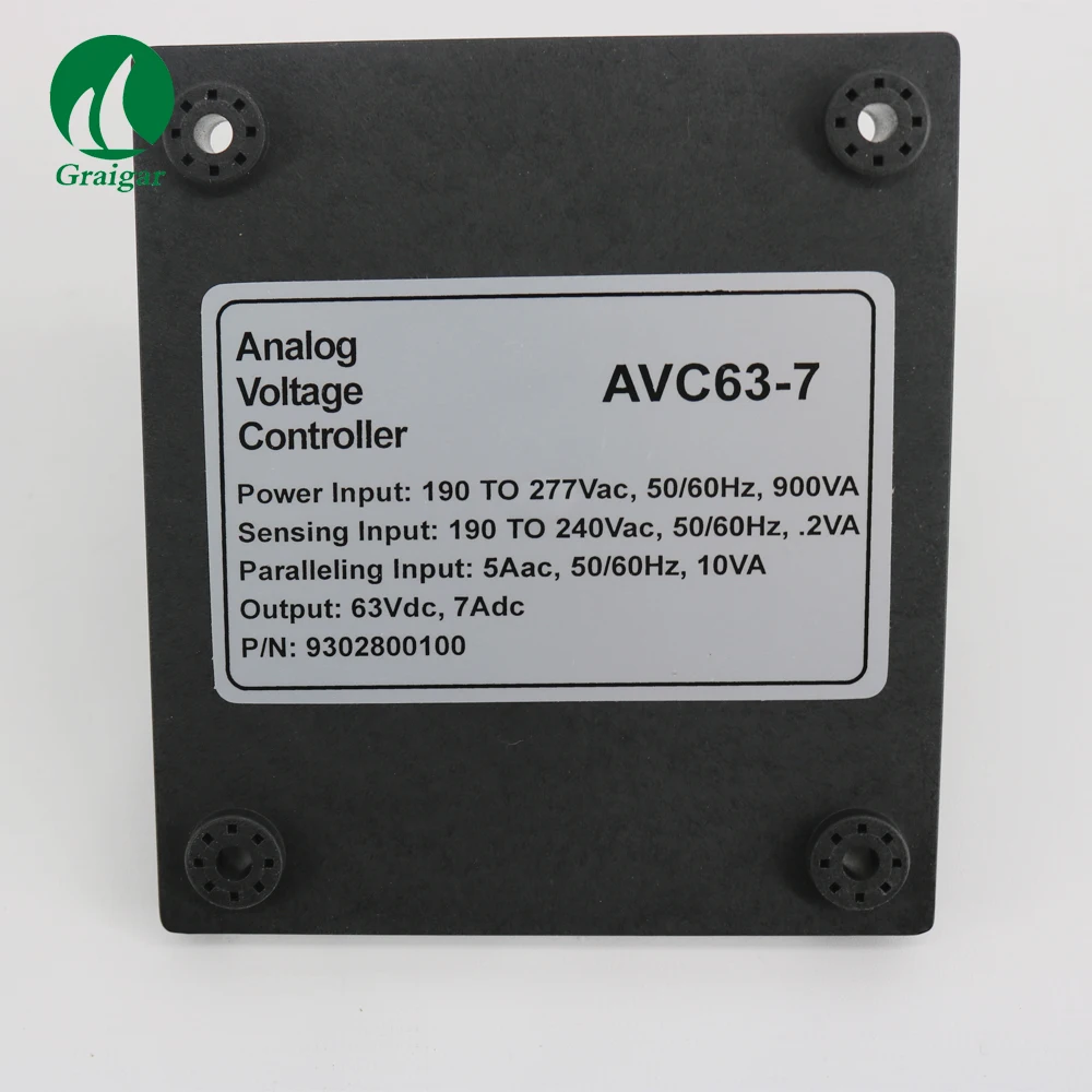 AVR AVC63-7 автоматический Напряжение регулирования 50/60 Гц бесщеточный генератор