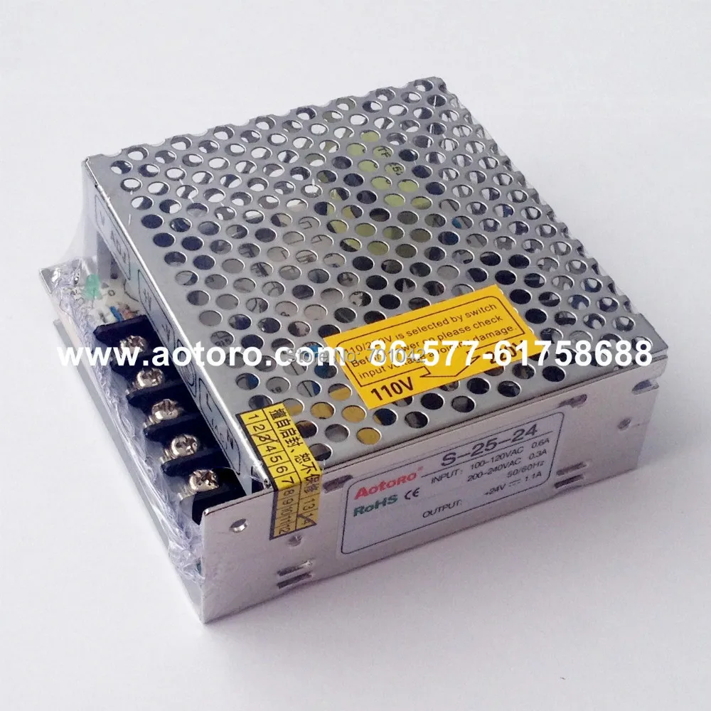 single output S 25 24 25W,24V auto switching power supply quality