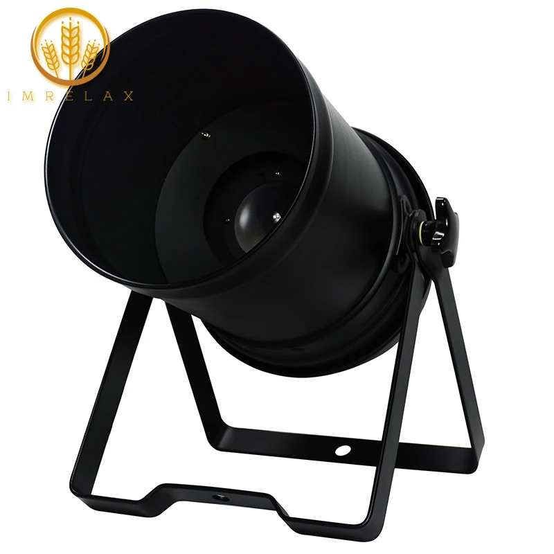 

IMRELAX Linear ZOOM 15 to 50 Degree 200W COB LED Par Light 3200K Warm White Stage Disco Light DMX LED Par