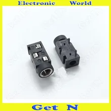 500pcs PJ 320 3P 3DIP Copper 3 5mm Auido Headphone Female Connectors