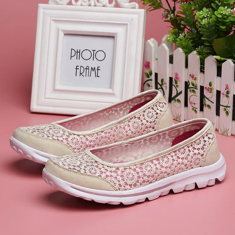 

New Summer Women's Korean Comfortable Flats Shoes Female Casual Flat