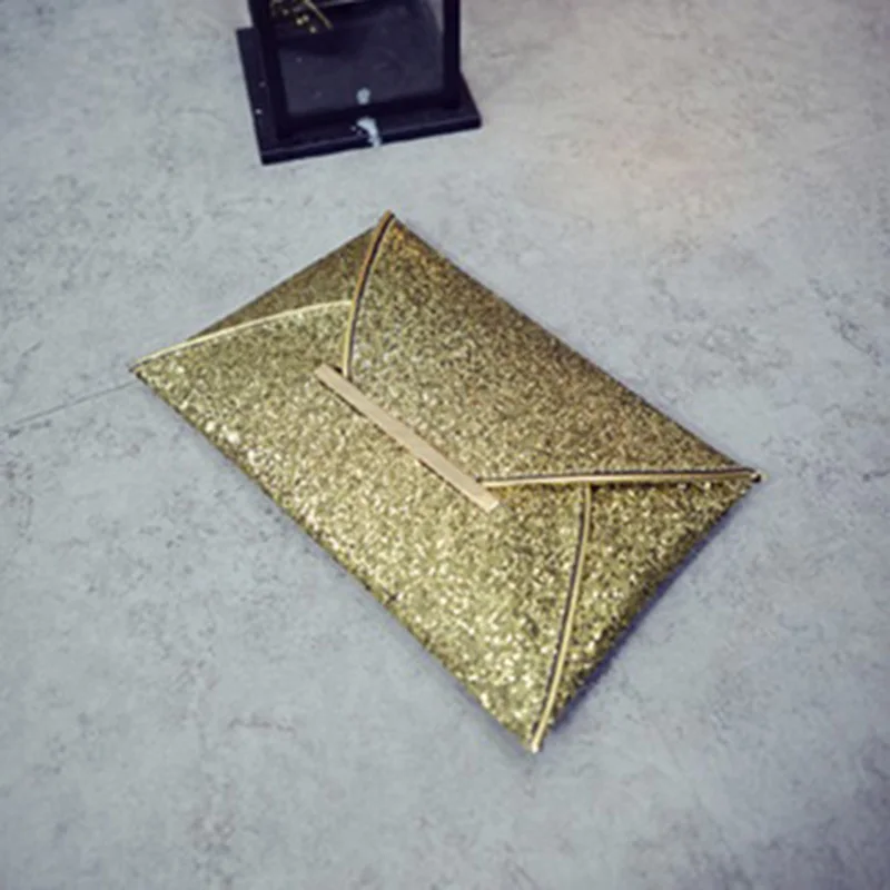 Women Clutch Bag Glitter Sequin Evening Party Bags Female Tote Messenger Bags Ladies Envelope Handbag For Shopping Phone SS0422 (3)