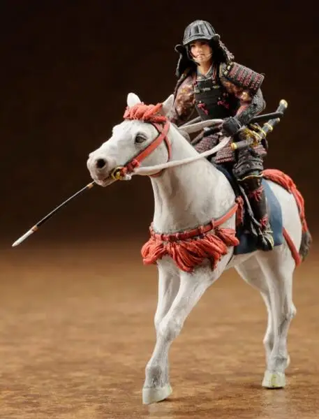 1/35 наборы из смолы Sengoku Женский воин с лошадью 1 Набор