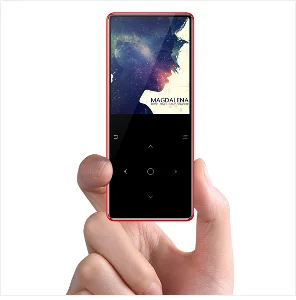 Btsmone Bluetooth 4,2 версия сенсорный экран MP3-плеер встроенный 16 Гб портативный тонкий mp3-плеер с громким динамиком с FM/радио