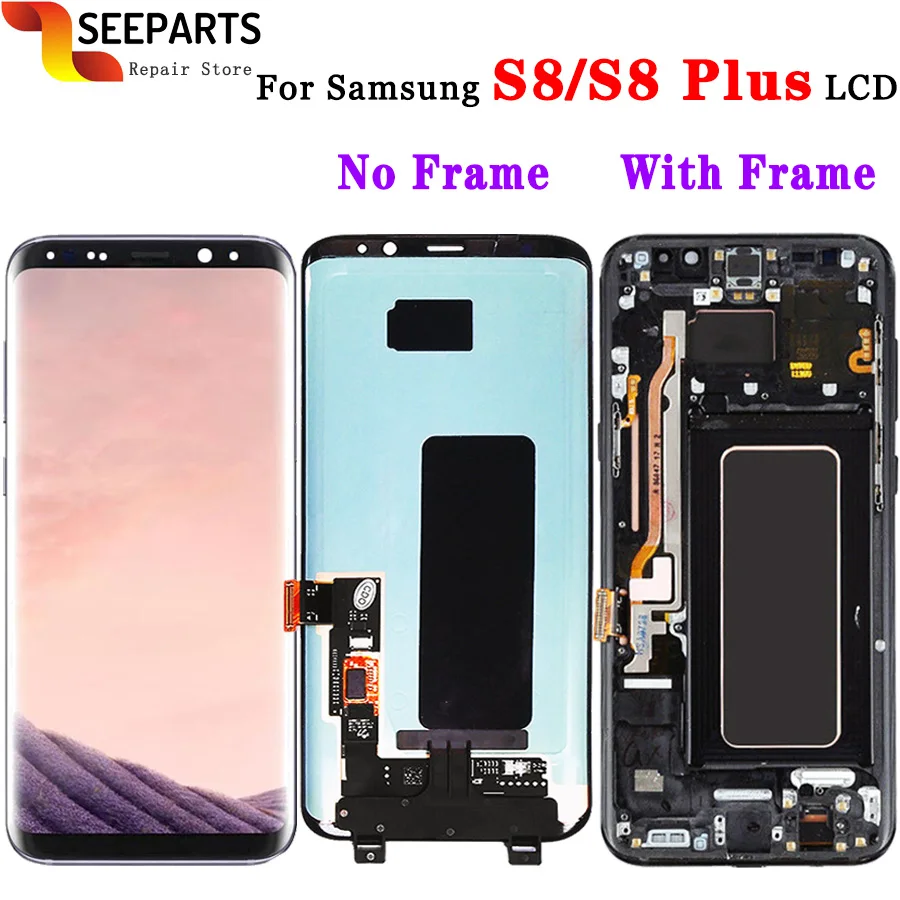 Сменный ЖК экран для Samsung S8 дигитайзер сенсорного экрана SAMSUNG Galaxy Plus G955 G950