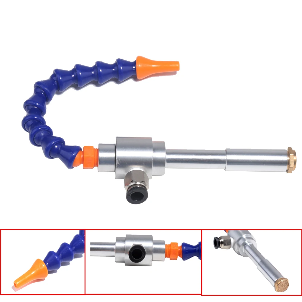 

130mm Vortex Cold And Hot Air Dry Cooling Gun Cold Air Gun + Flexible Tube New