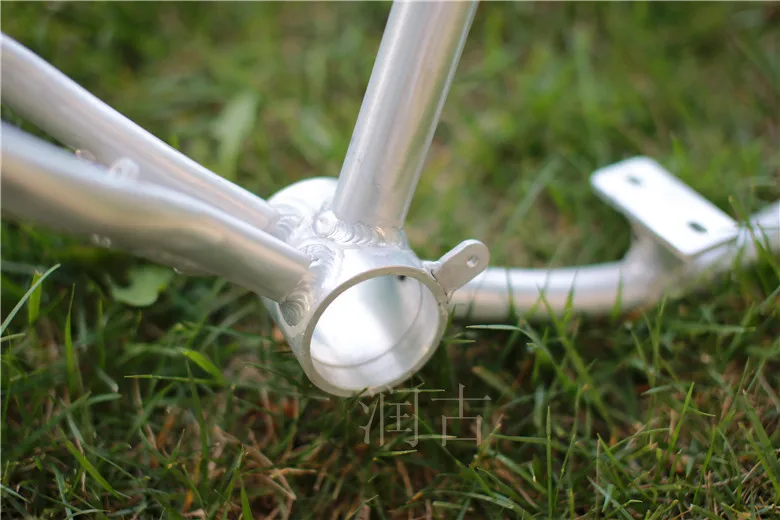 26 дюймов топливный бак алюминиевый сплав рама/топливная велосипедная Рама/Американский топливный велосипед алюминиевый сплав рама ретро рама