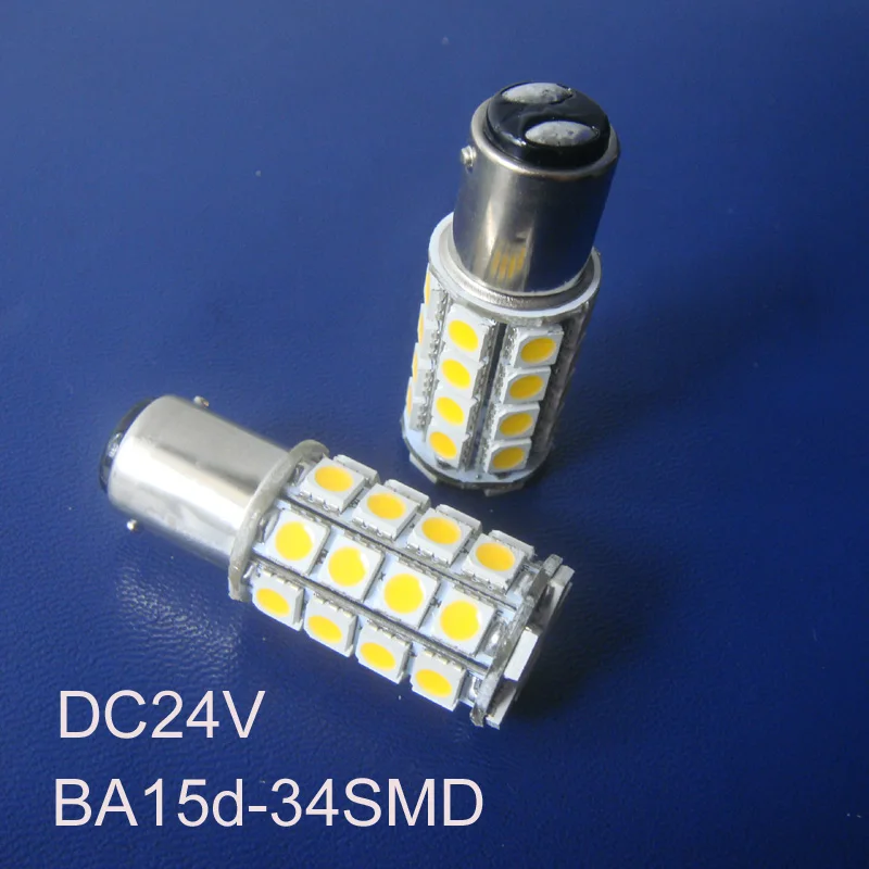 Высококачественные светодиодные сигнальные огни BA15D 12/24 В переменного тока/6 Вт