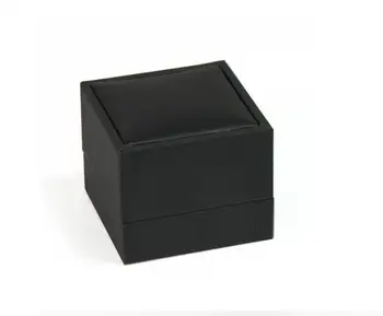 

100pcs/lot Square PU Leather Velvet Earrings Ring Box Jewelry Display Case Gift Boxes Earring Studs Rings Packing Jewelry Boxes