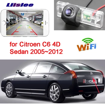 

LiisLee New Arrival! Car wireless backup Reverse camera for Citroen C6 4D Sedan 2005~2012 Waterproof CCD HD