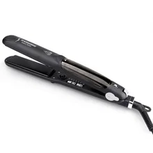 Professional 450F Ceramic Vapor Steam Hair Straightener with Argan Oil Infusion Steam Flat Iron Ceramic Vapor Straightening iron