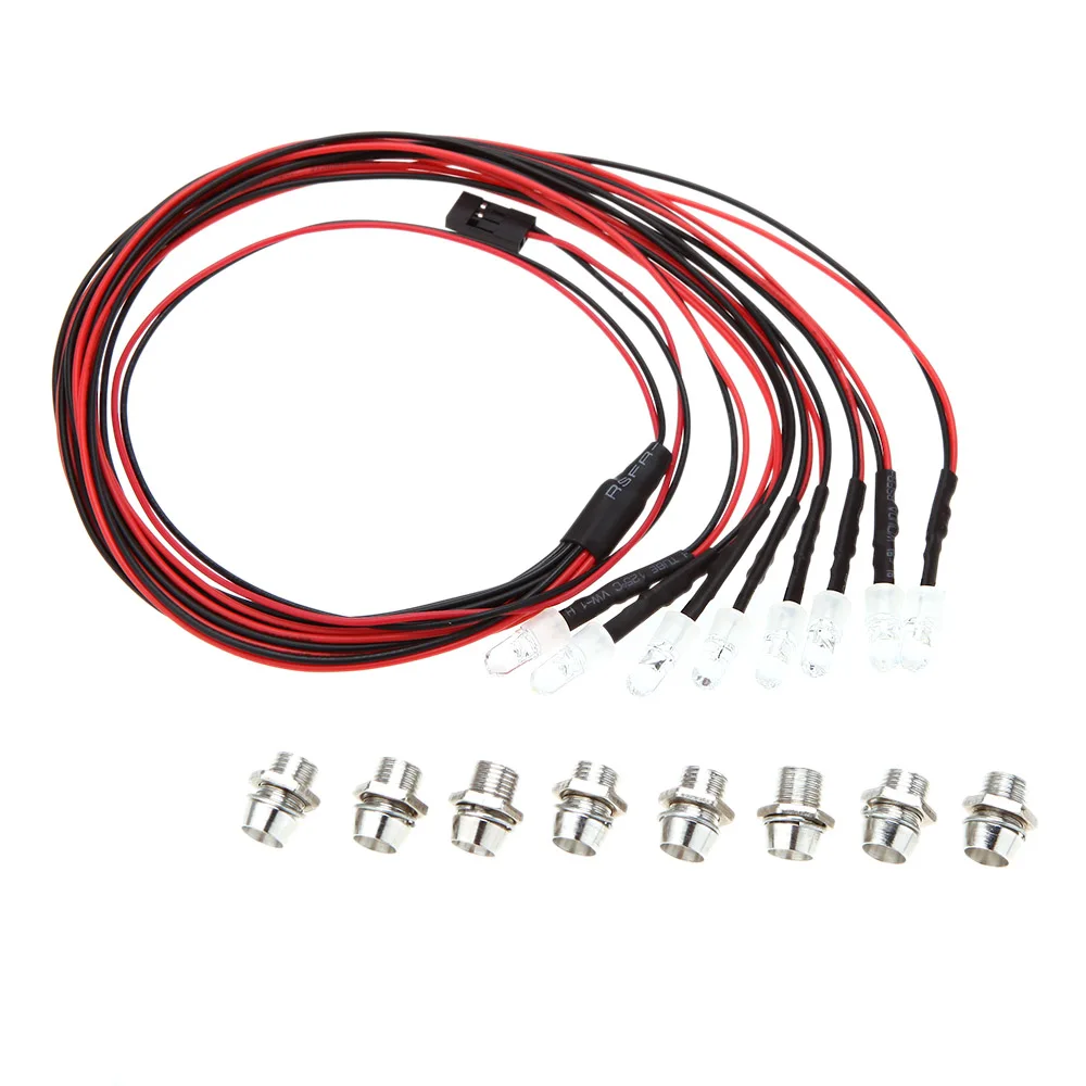 

8Pcs Original GoolRC 5mm LED Light for REVO Slash Jato T-MAXX TRAXXAS HSP HPI RC Car 4W4R