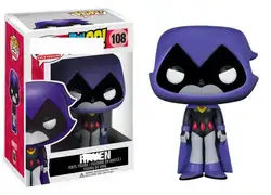 Teen Titans Go Raven Виниловая фигурка Коллекционная модель игрушки с коробкой