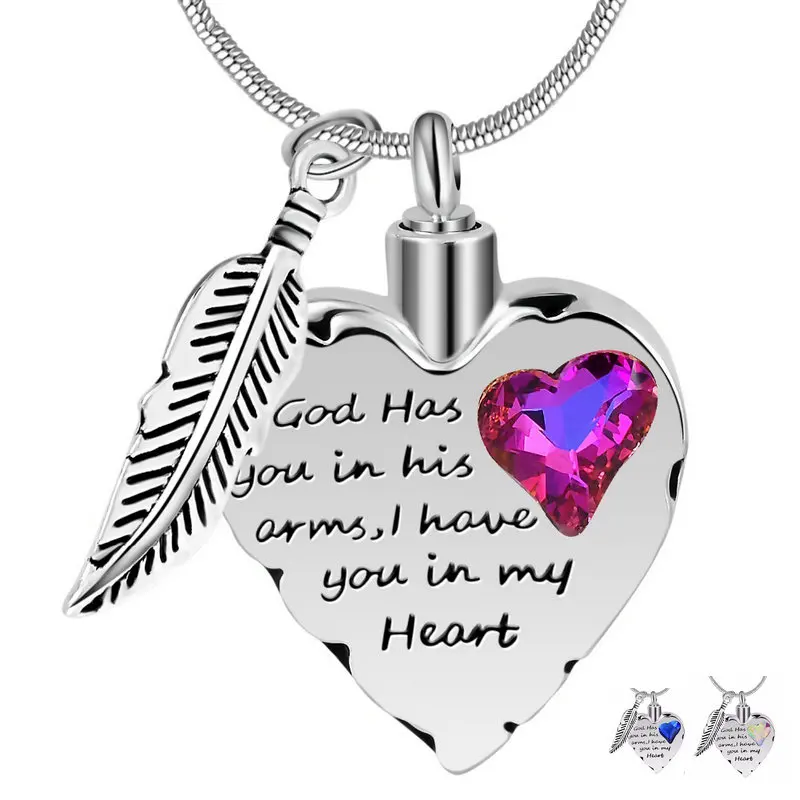I Have You in My Heart Cremation Memorial Necklace Mom Dad Pet Jewelry Pendant ash ashes Perfume Bottle | Украшения и аксессуары