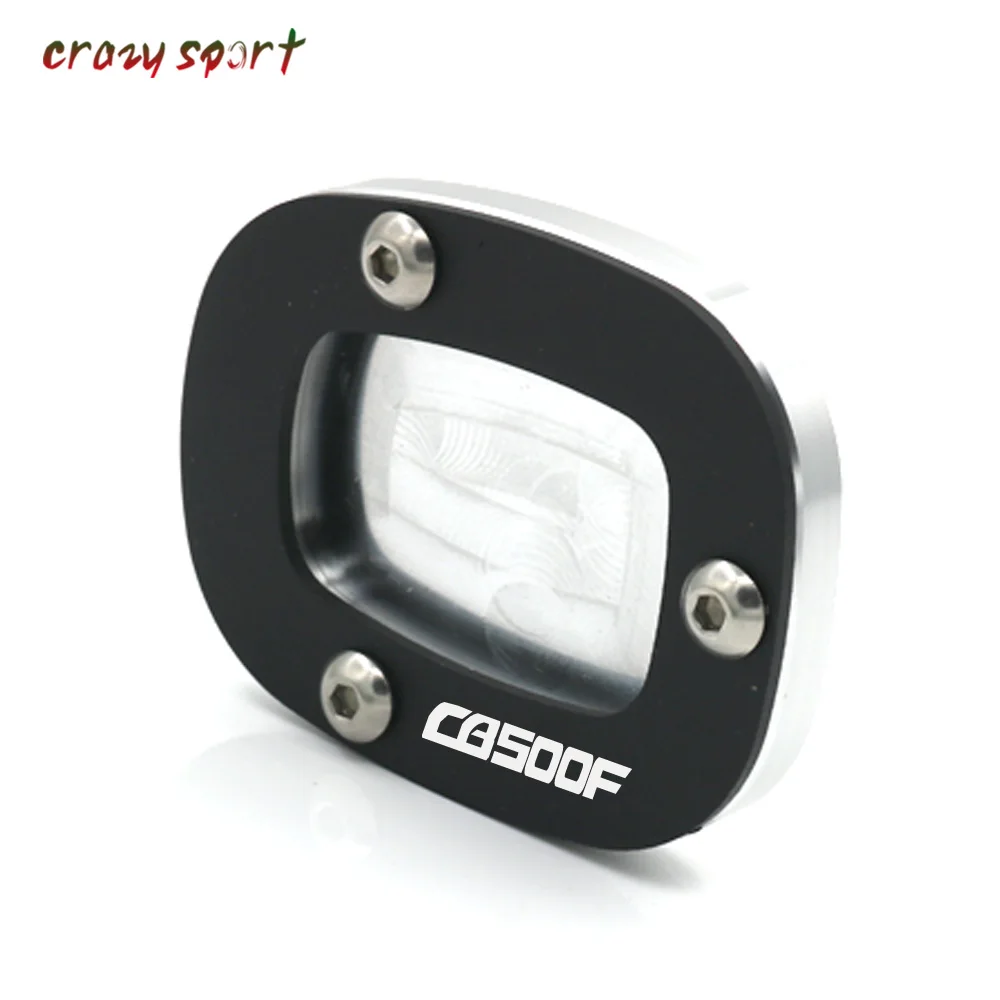 

Side Kickstand Stand Extension Support Plate For HONDA CB500F 2013-2018 2017 CB 500F CB500 F Motorocyle Accessories