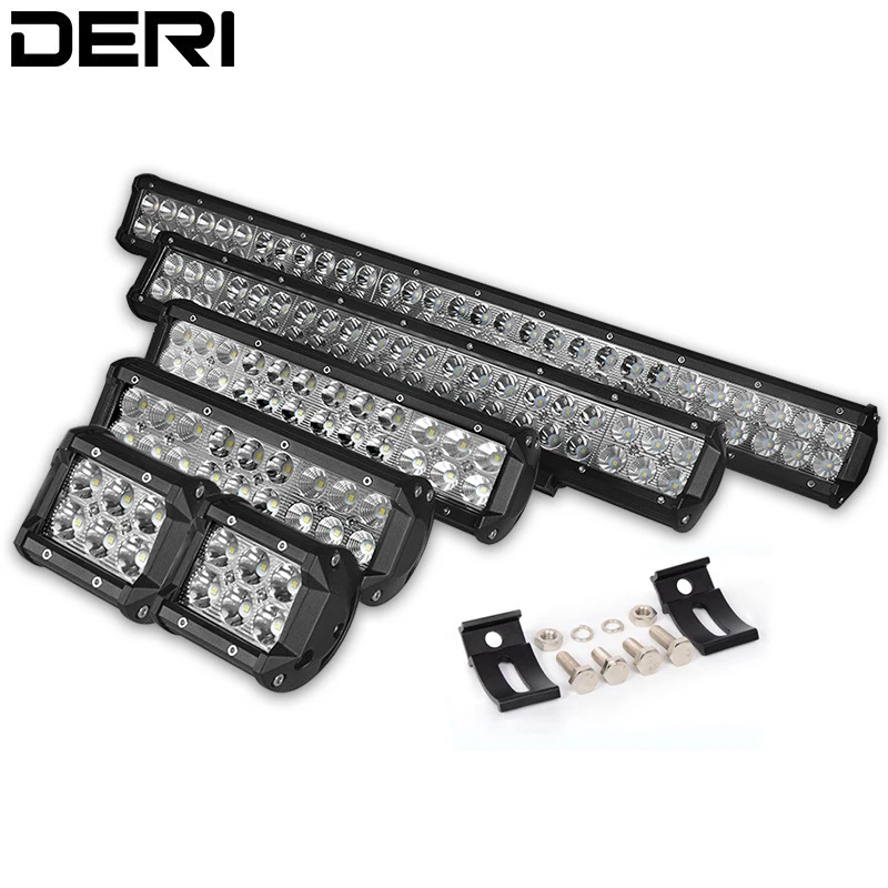 

DERI 36 inch 28" 20" 17" 12" Offroad LED Work Light Bar Headlight Foglight Combo Beam for Jeep SUV ATV Truck 12V 24V barra led