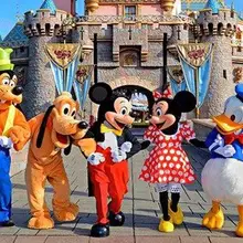 Дисней замок Микки Маус Минни Маус костюм для взрослых Размер Вечерние игры необычный костюм Дон Гуфи Плуто Хэллоуин Косплей Карнавал