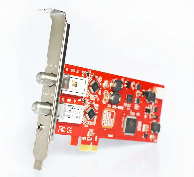 Новинка TBS 6902 2 тюнер PCIe HD цифровая ТВ карта два канала DVB S2/S HD/SD TV прием синхронно
