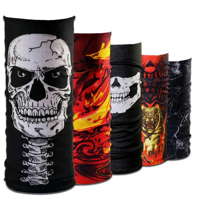 

Headwear Women Men Sports Ski Neck Multi Colors Tube Scarf Bandana Head Face Mask Neck Gaiter Snood Beanie