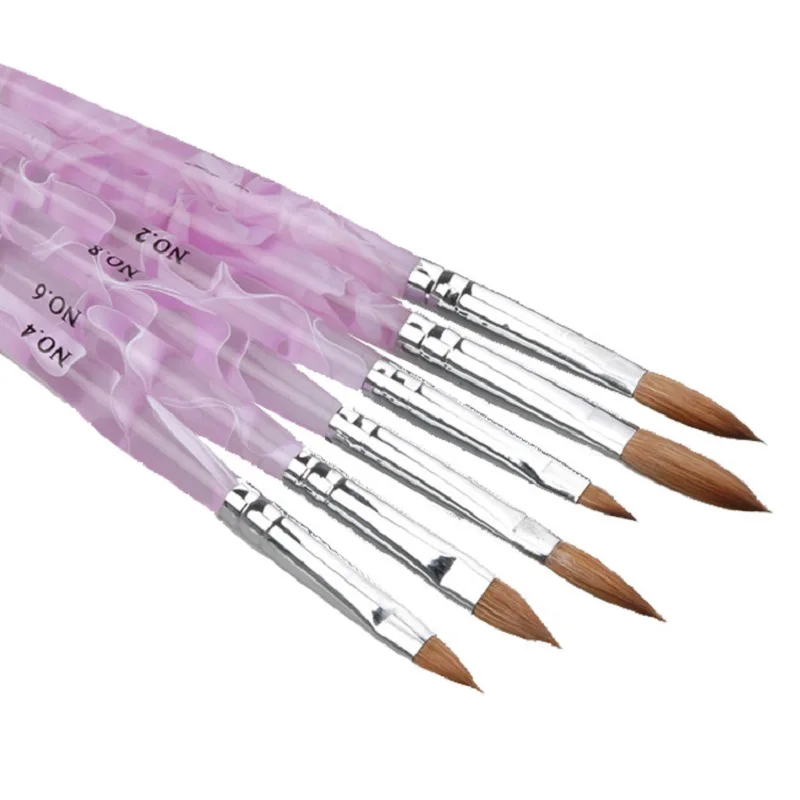 Aliexpress.com : Buy Free Shipping Acrylic 6 pcs Kolinsky ...