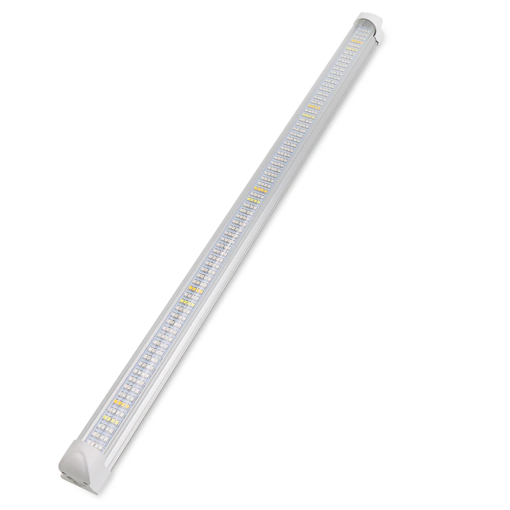 5pcs/lot 60cm 90cm 120cm T8 Tube Full Spectrum Hydroponic LED Grow Light Bar 30W 45W 60W Plant Grow Lamps for vegs grow tent