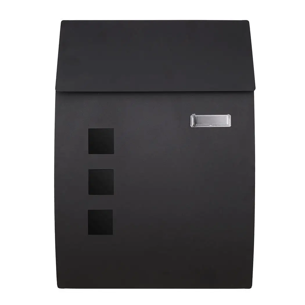 

Retro American Pastoral Wall Mounted Mailbox Vertical Locking Drop MailBox Front Porch Residential Outdoor For Postal Service