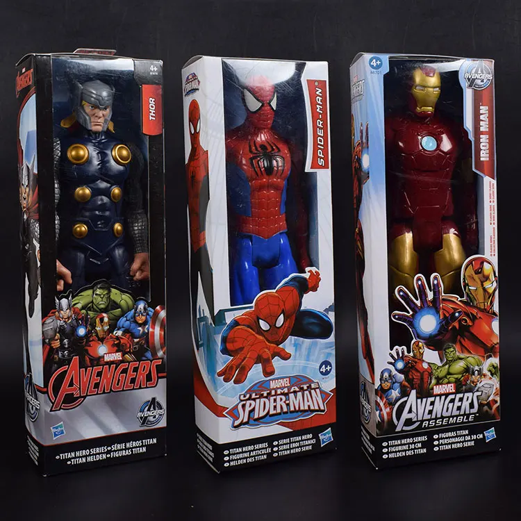 Подвижный Человек-паук Железный человек США Капитан Мстители детская игрушка кукла ручной работы модель украшения