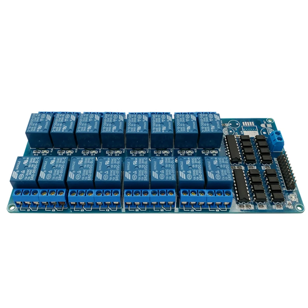 5 в 12 В 16 канальный релейный модуль для arduino ARM PIC AVR DSP электронный ремень оптопара