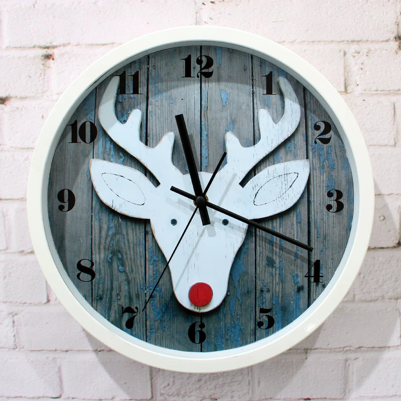 

Rustic vintage wood wall clock onta clock wall clock 12