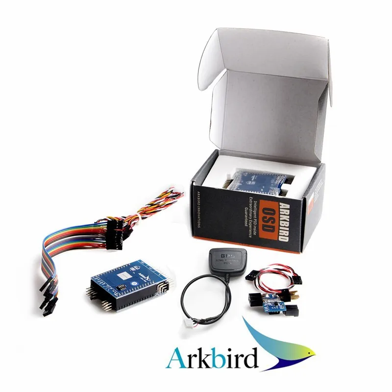 Arkbird система автопилота система управления полетом RTH OSD V3.1028 включая gps 3S датчик тока для дальнего радиуса действия с фиксированным крылом