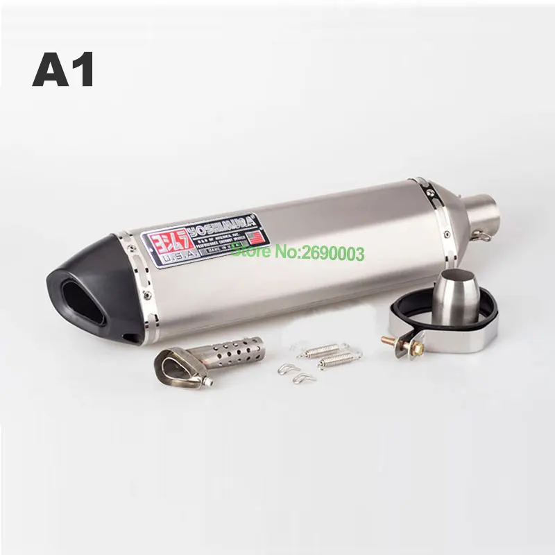 

Motorcycle Yoshimura Exhaust Akrapovic Muffler Universal ID: 51mm Length: 570mm Stainless Steel Motorbike Exhaust Muffler Escape