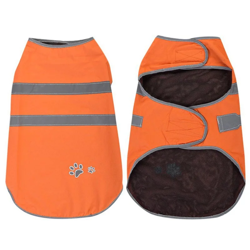 font b Pet b font Clothes Raincoat For Dogs Waterproof Dog Coat Jacket Reflective Dog