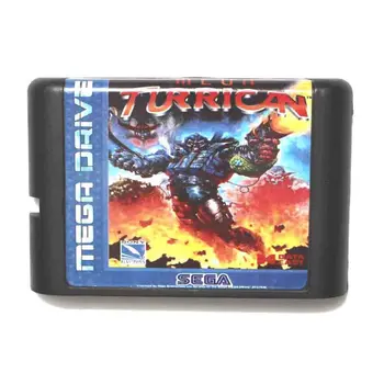 

Mega Turrican NTSC-USA 16 bit MD Game Card For Sega Mega Drive For Genesis