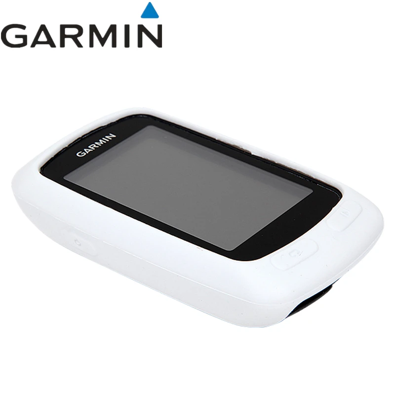 Белый Bicycel секундомер скорость защитный чехол для Garmin Edge 800/810