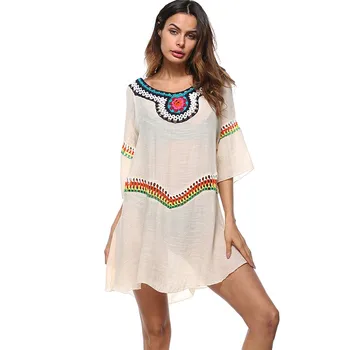 

fashion European and American Bohemian underwear sun protection shirt ladies cover skirt Beach Bathing Beachwear set 40mr20