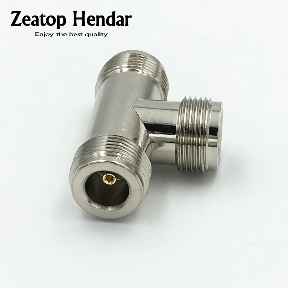 Separateur De Type T A 3 Voies 1 X N Femelle Vers 2 X N Femelle Adaptateur Coaxial Rf Connecteur De Haute Qualite 30 Pieces Aliexpress