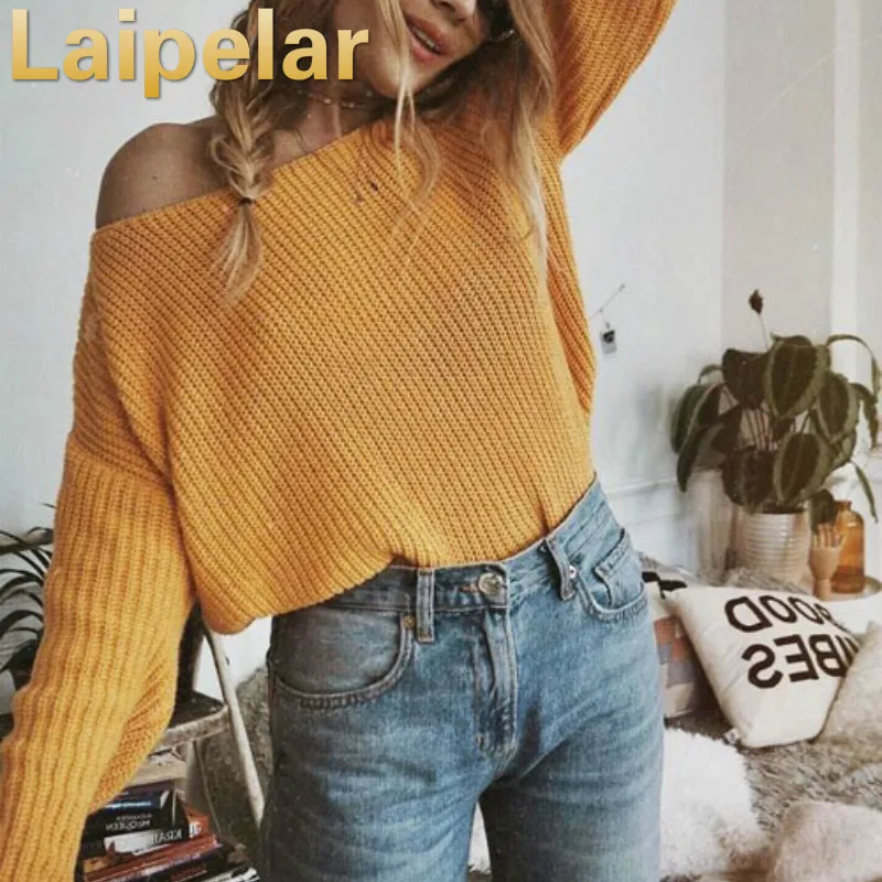 Women Sweater Jumper 2018 Spring Long Sleeve Women Oversized Sweater Knitwear Female Loose Sweater Pullover pull femme hiver