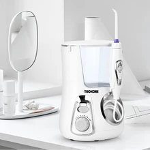 Семейный ирригатор для полости рта 800 мл Стоматологический Ирригатор 5 соплов Powerul Flosser зубная струя воды Флоссер гигиена полости рта зубная нить