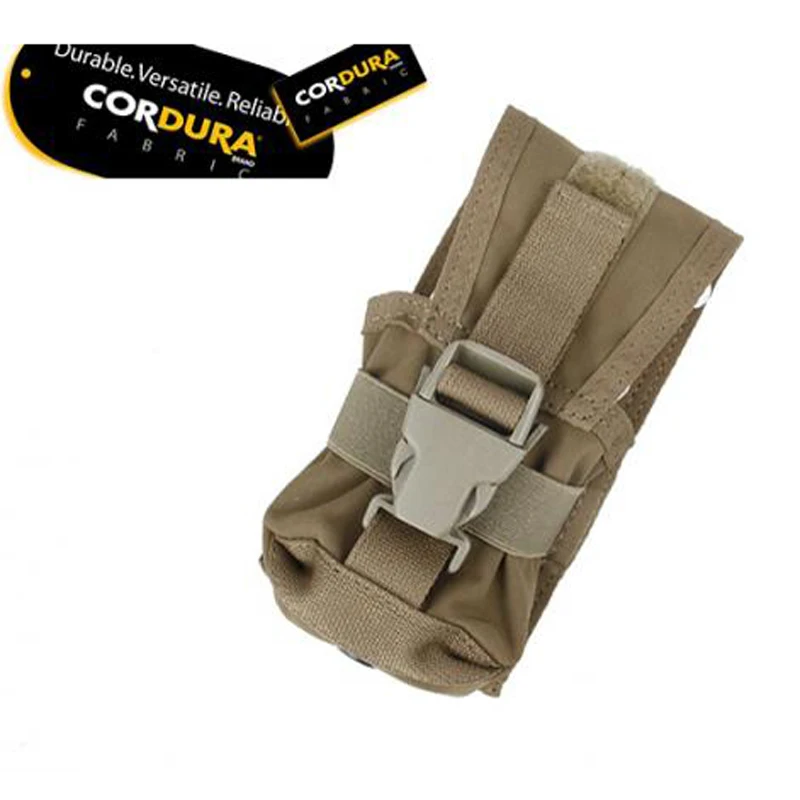 Тактический чехол для страйкбола 330 в стиле Smoke Grenad MOLLE Mag Cordura цвета хаки
