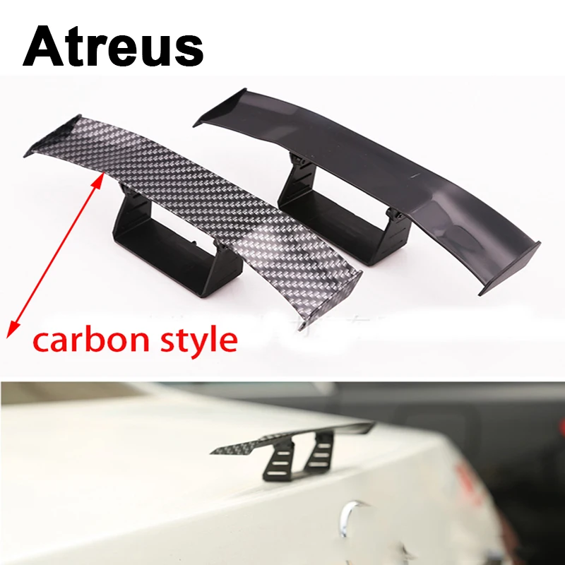 Автомобильный мини спойлер Atreus GT наклейки из углеродного волокна для Mercedes benz W204