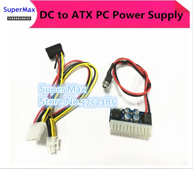 

DC ATX 24Pin 12V 160W PC Computer Mini PSU Power cabModular for ITX Case Mini Integrated Computer POST Machine Network Server