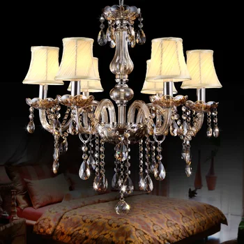 

Bedroom Kitchen Chandelier Novelty Lighting lustres de sala for home decorate modern large crystal chandelier lamps lights Avize