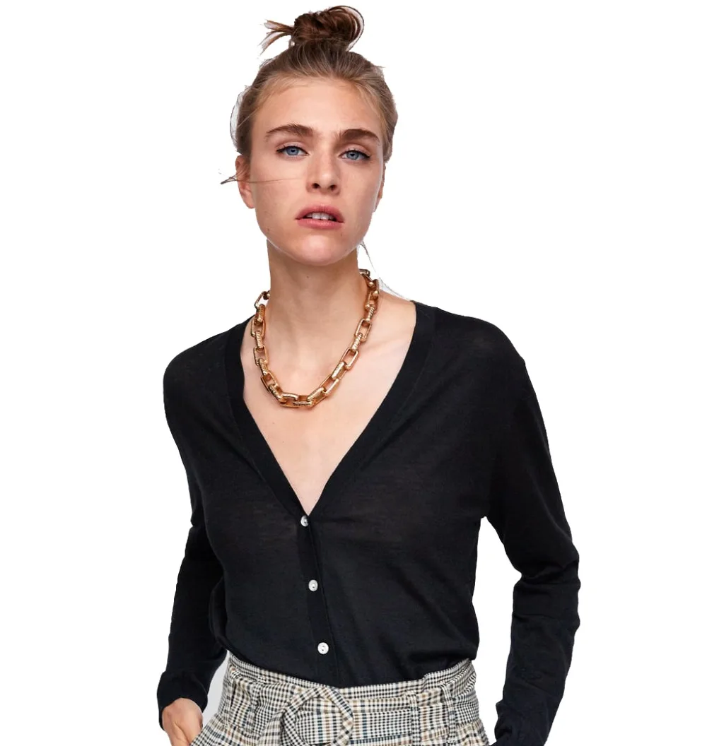 

JUJIA 2019 ZA Exaggerated Metal Chokers Necklace for Women's Punk Gold Jewelry Christmas Boho Necklace&Pendant Gift Wholesale