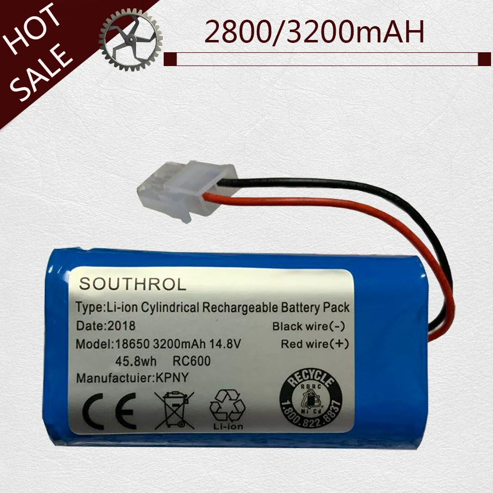 Najtaniej Wysokiej jakości 14.8V 2800 mAh 3200 mAH akumulator Chuwi akumulator do baterii ILIFE ecovacs V7s A6 V7s pro Chuwi iLife
