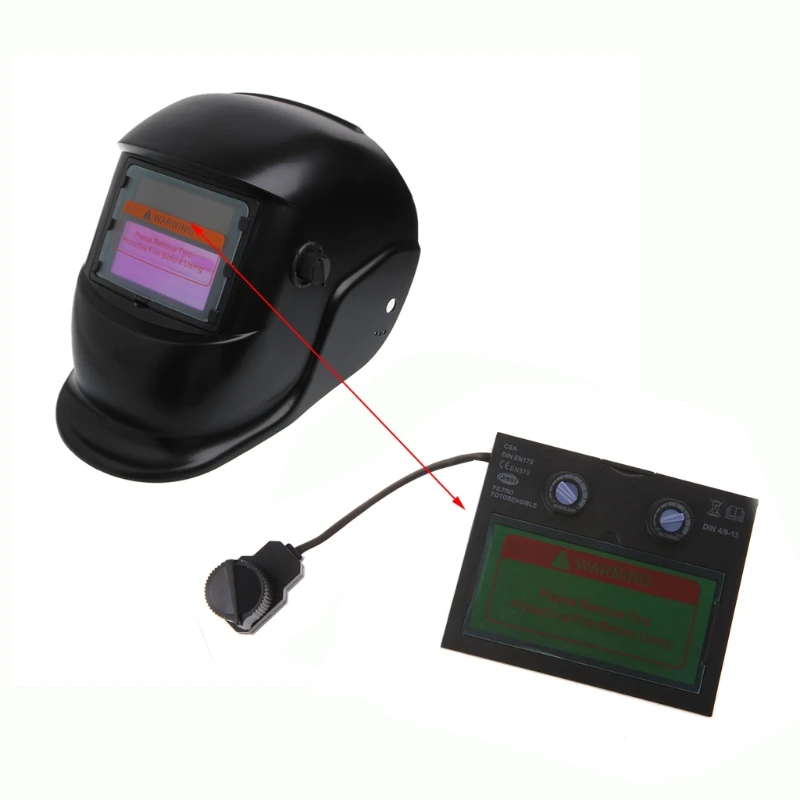 

Solar Auto Darkening Welding Helmet Lens Welder Goggles Eye Mask Cap Filter Lens