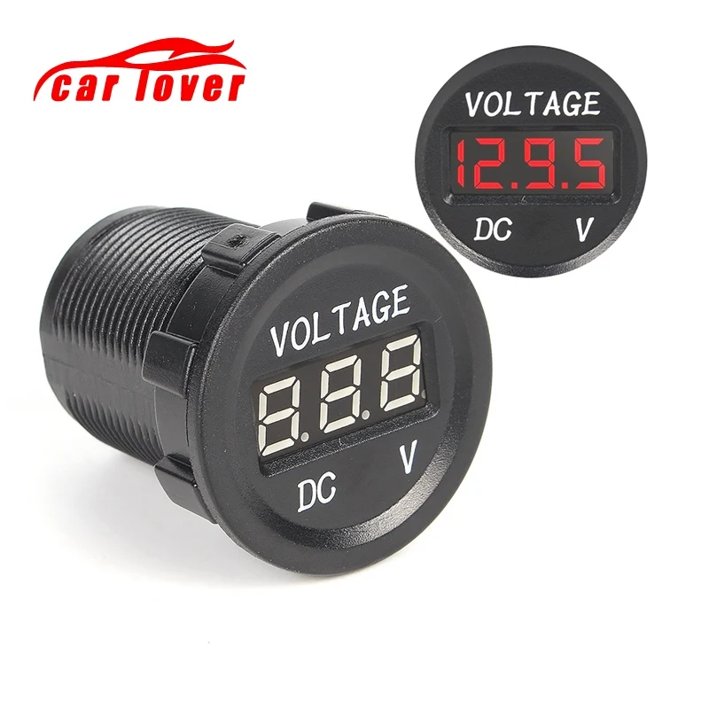 

Voltmeter Car Boat Motorcycle Dual USB Charger LED Car Boat Motorcycle Voltmeter Cigarette Lighter Socket For Iphone Android