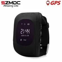 HOT Q50 Smart watch Children Kid Wristwatch GSM GPRS GPS Locator Tracker Anti-Lost Smartwatch Child Guard for iOS Android pk Q90