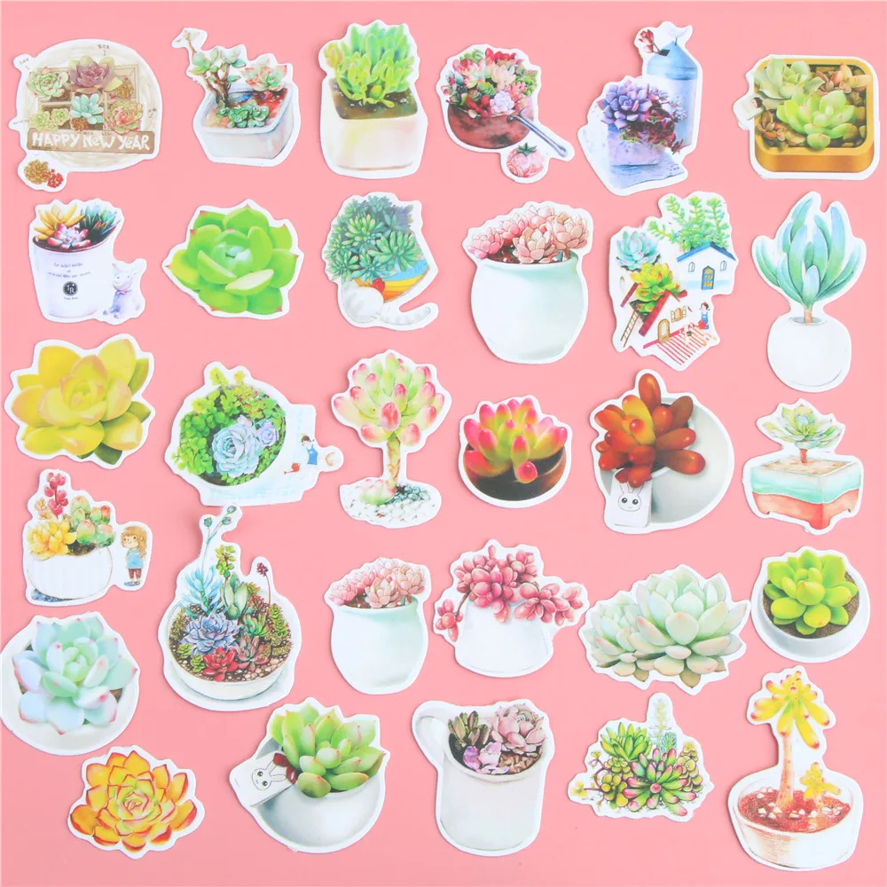 1 пакет милые бумажные наклейки в виде животных|paper stickers|cat stickercute kawaii |