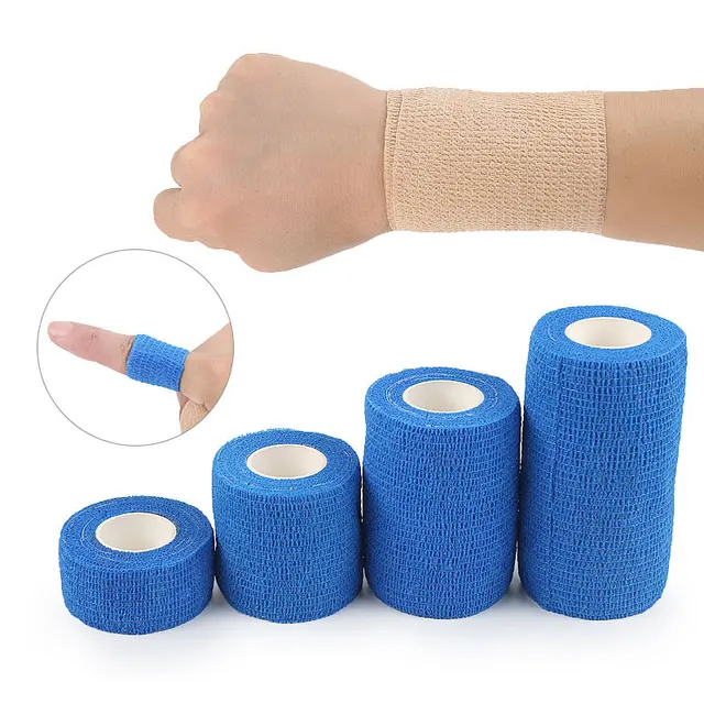 Tcare Medical Wrap Tape Bulk, Self Adherent Rap Tape, Self Adhering Stick Bandage, Self Grip